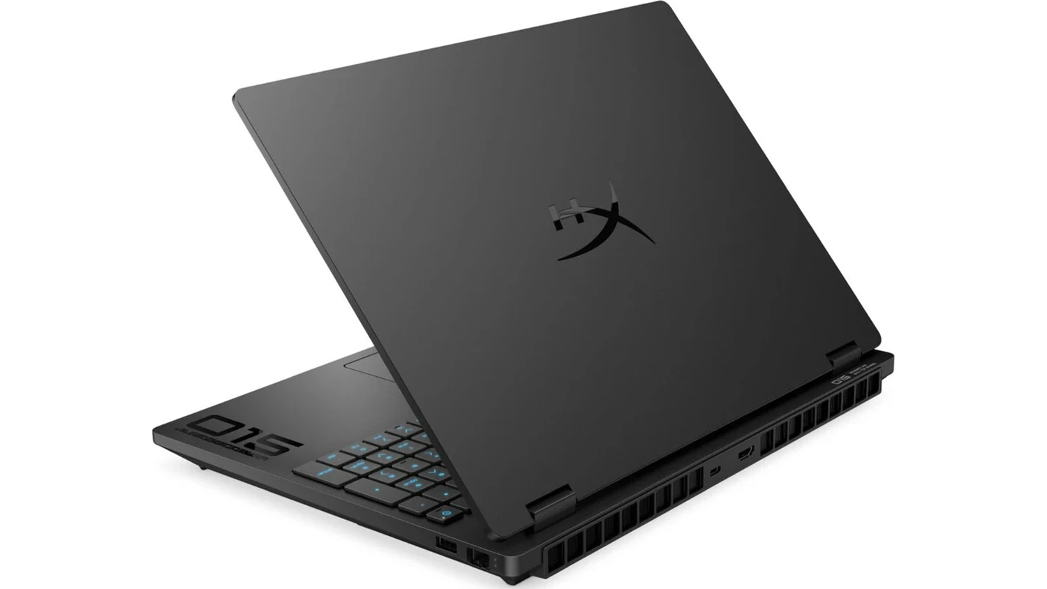 Notebook HP Omen – pohled na šasi s logem