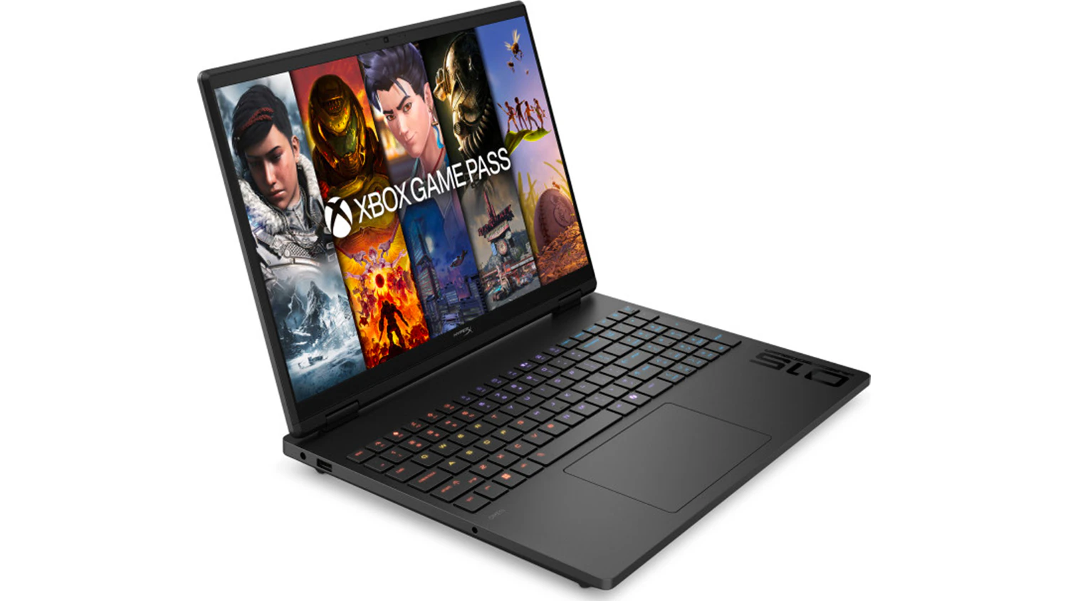 Notebook HP Omen – podsvícená klávesnice