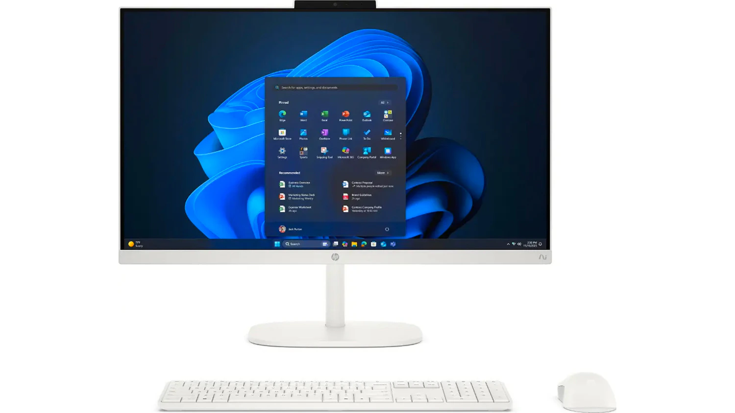 Poč&iacute;tač HP ProStudio 2 G2a Cashmere White (D94ZJET)