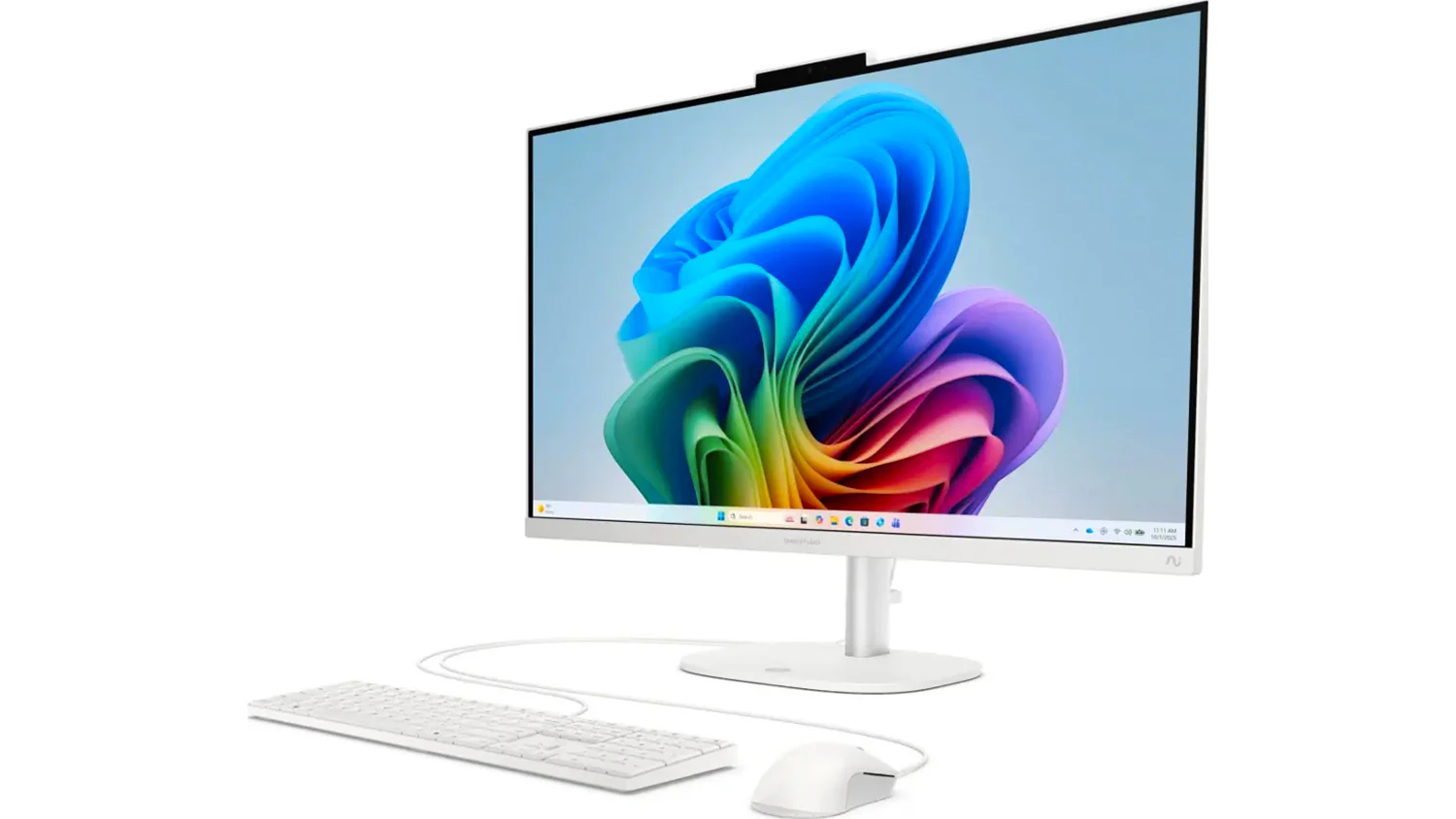 AIO poč&iacute;tač HP OmniStudio, pohled z boku