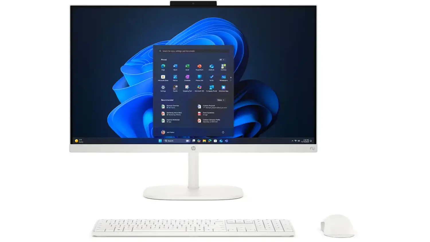 Počítač All-in-One 23,8 HP ProStudio 2 G2a bílý