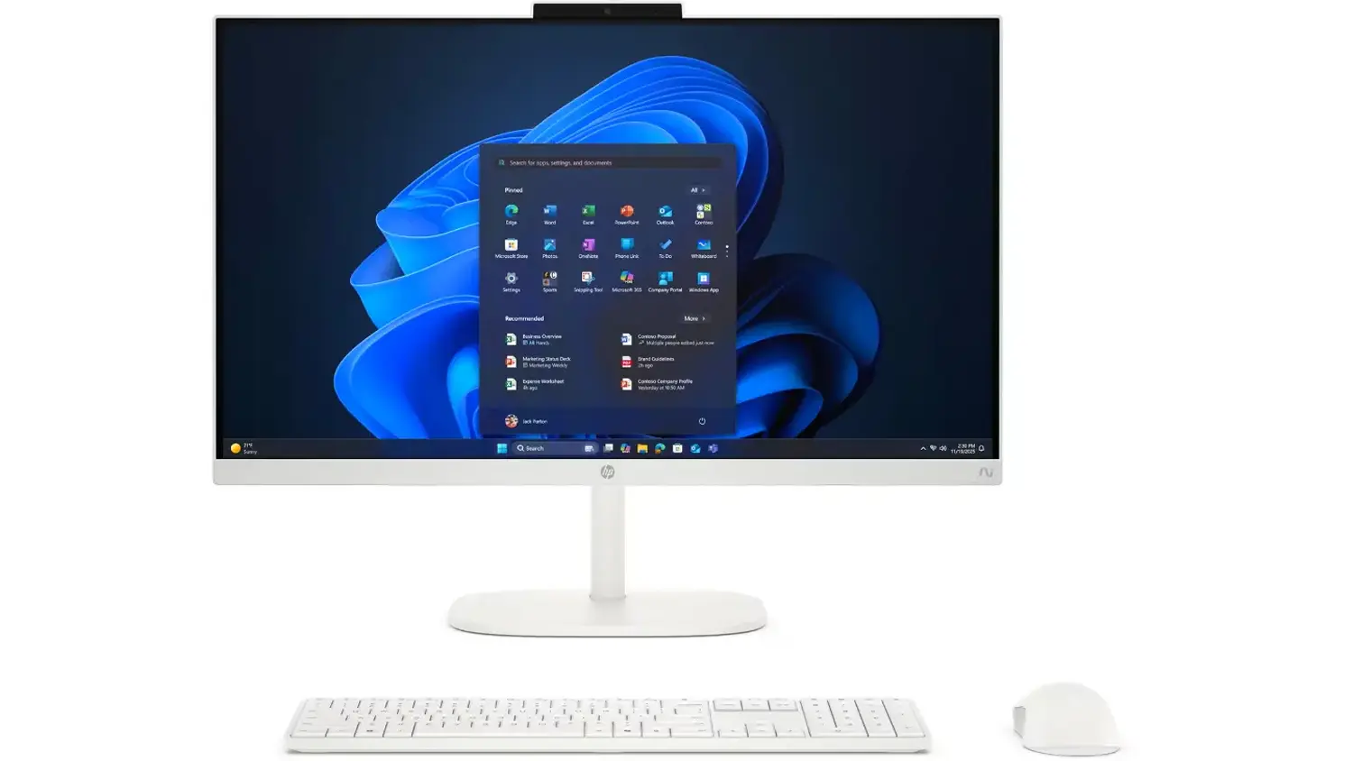 Počítač All-in-One 23,8 HP ProStudio 2 G2a bílý