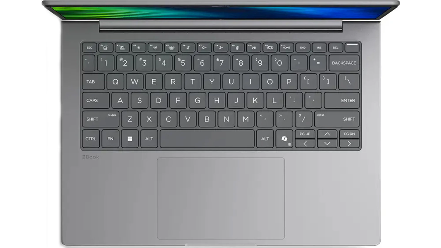 Notebook HP ZBook 8 G2i – klávesnice