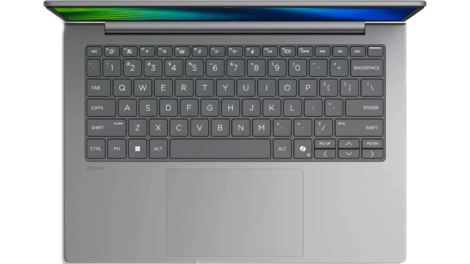 Notebook HP ZBook 8 G2i – klávesnice