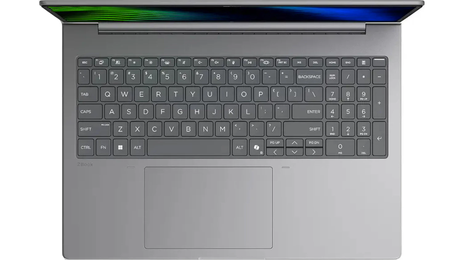 Notebook HP ZBook 8 G2i – klávesnice