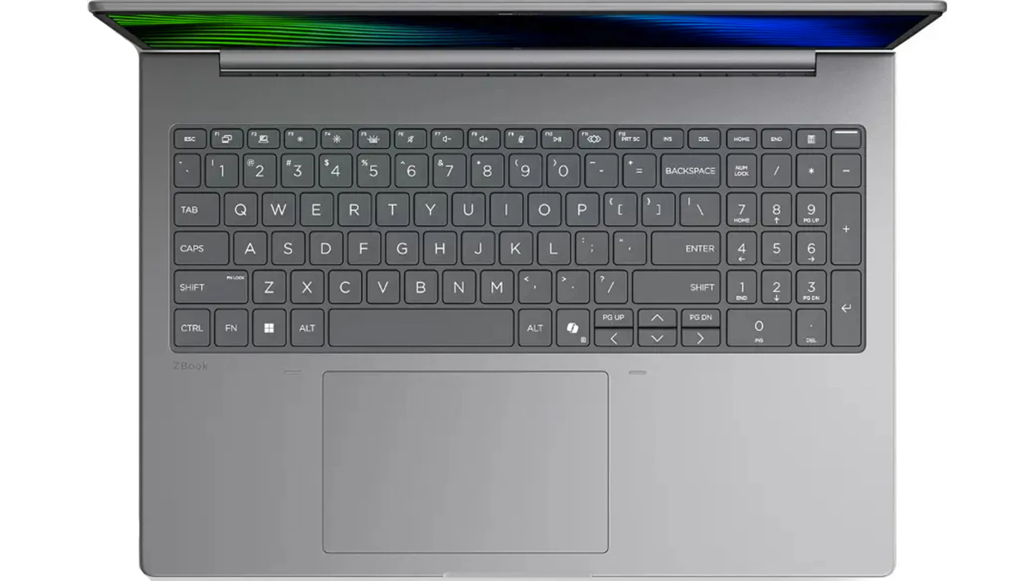 Notebook HP ZBook 8 G2i – klávesnice