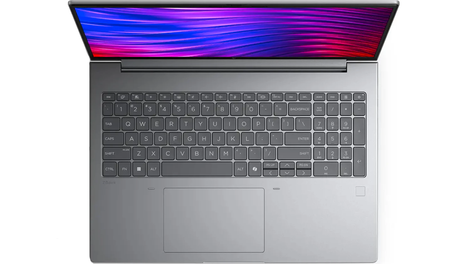 Notebook HP ZBook X G2i – klávesnice