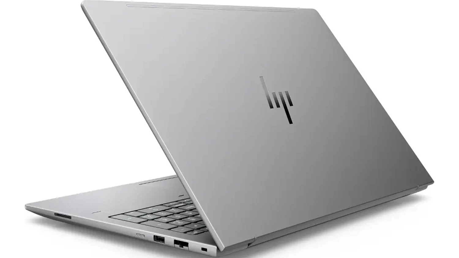 Notebook HP ZBook X G2i – pohled na šasi s logem