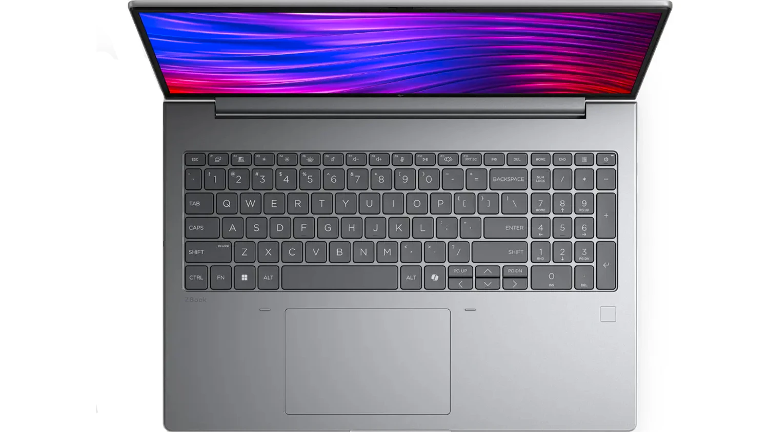 Notebook HP ZBook X G2i – klávesnice