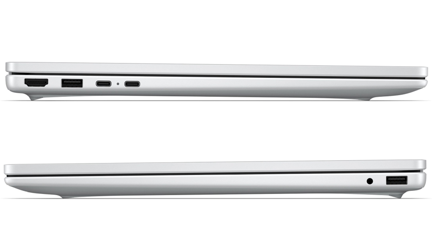 HP OmniBook 3 – pohled na porty
