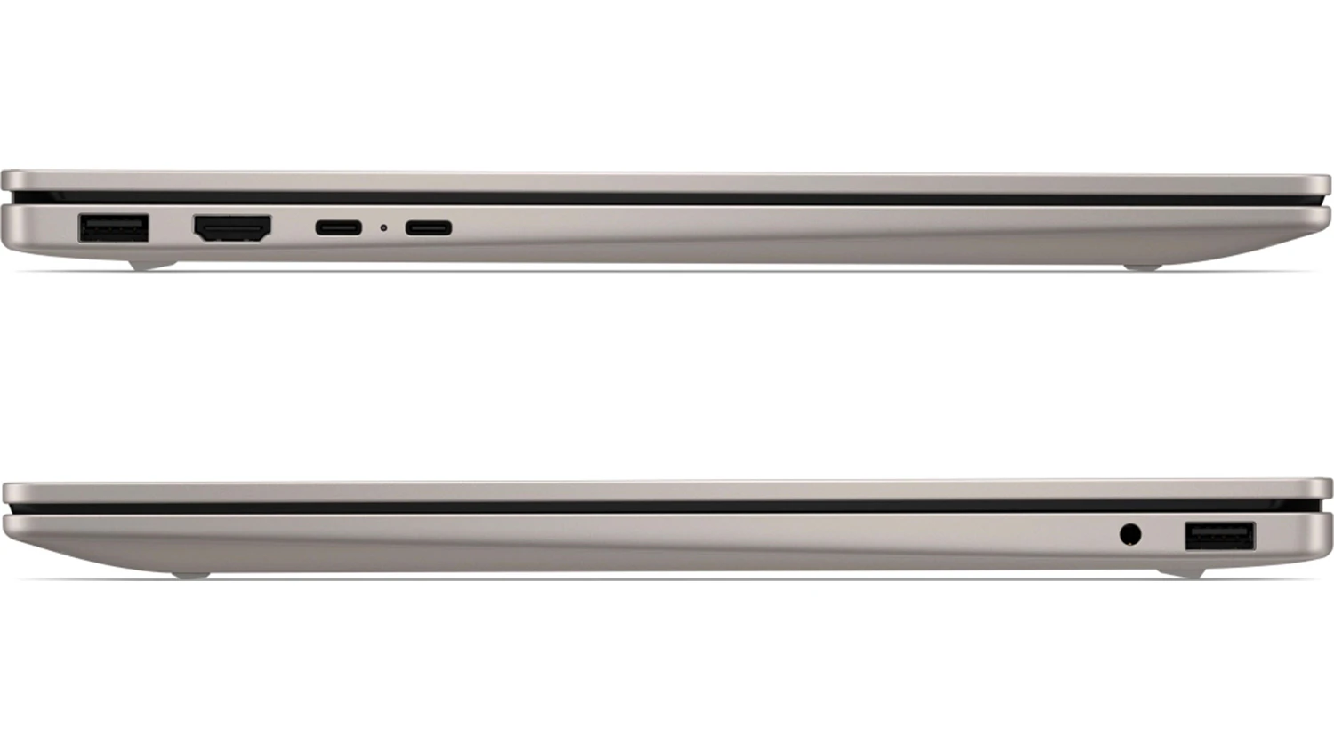 HP OmniBook 5 – pohled na porty