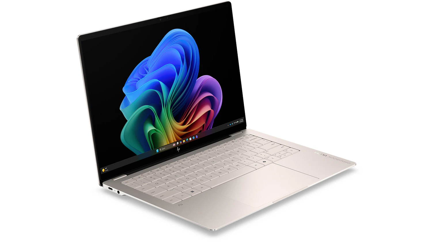 Notebook HP OmniBook Ultra, pohled z boku