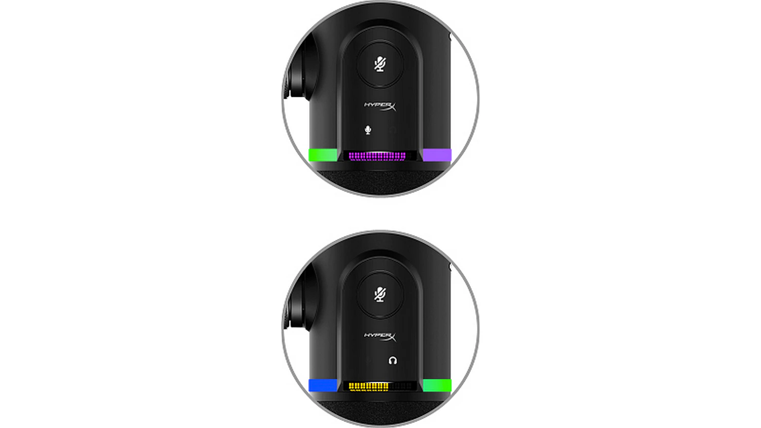 Ovládání na mikrofonu HyperX FlipCast B2CM1AA