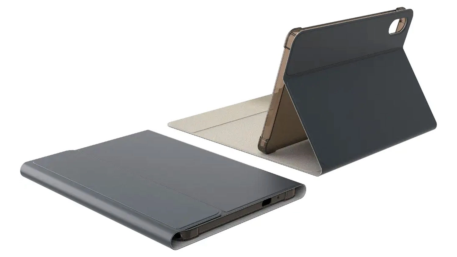 Pouzdro pro tablet iGET FC40 jako praktický stojánek.