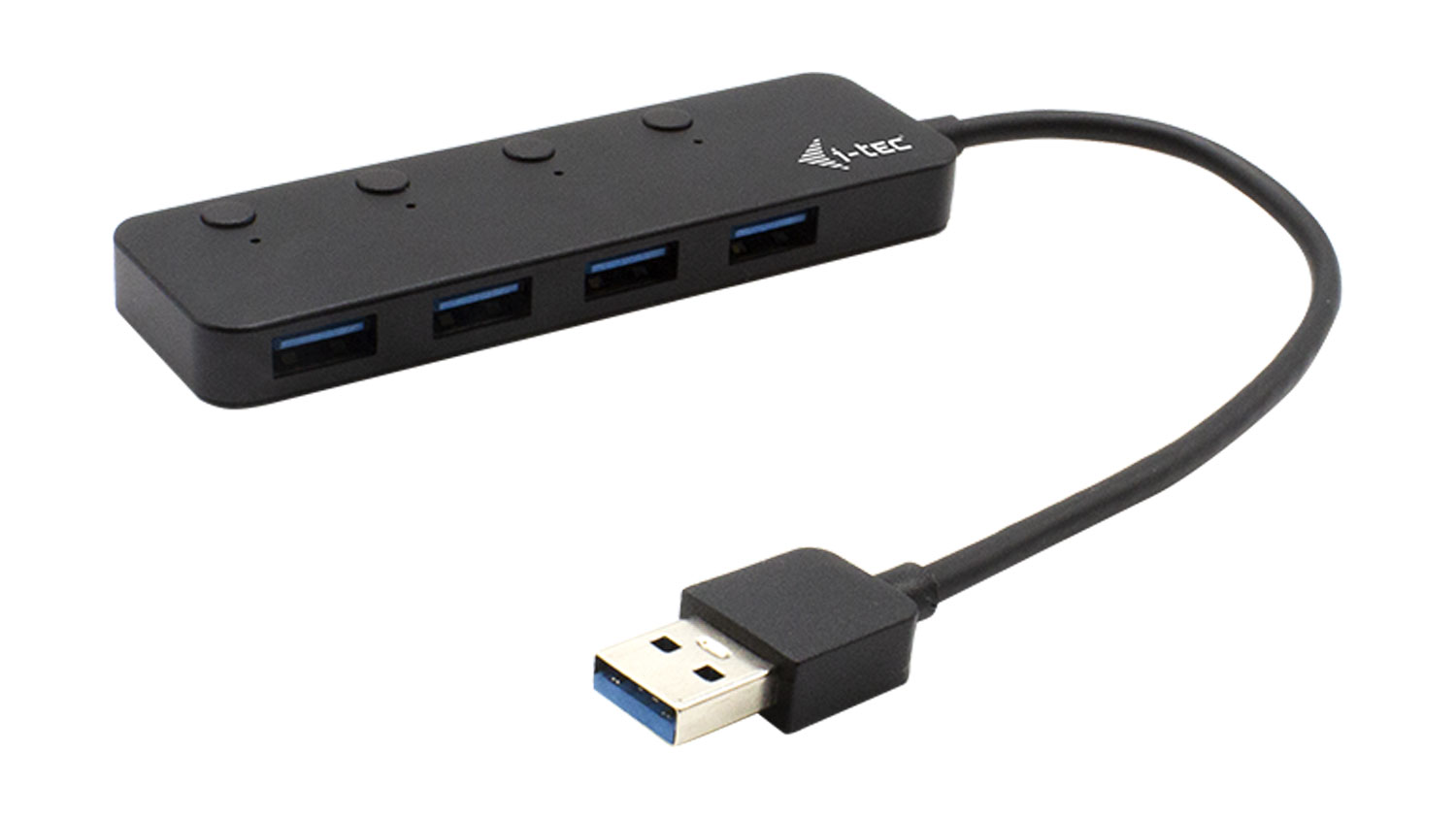 USB hub i-TEC 4&times; USB-A Port with individual On/Off Switches