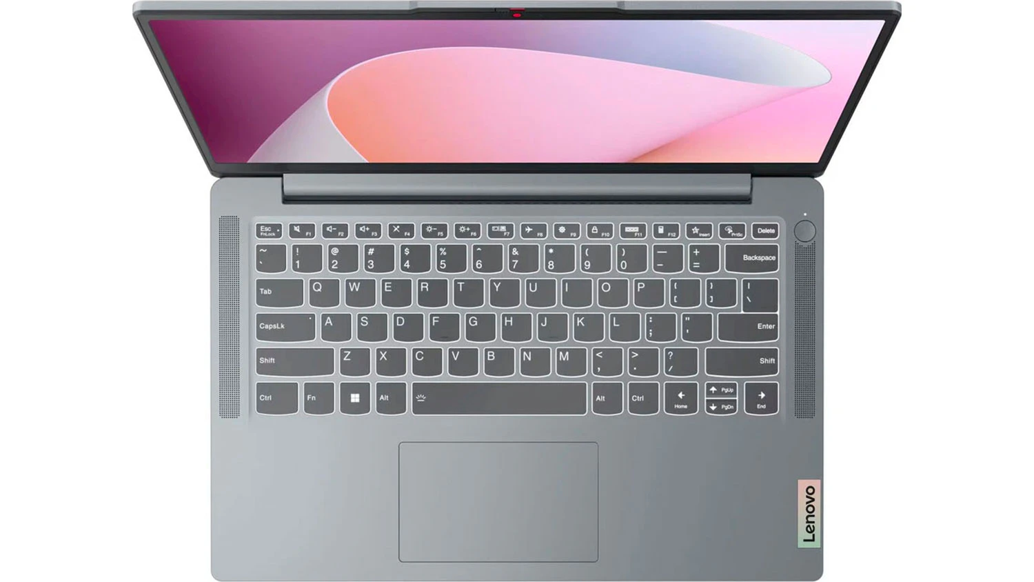 Notebook Lenovo IdeaPad Slim 3 – pohled shora