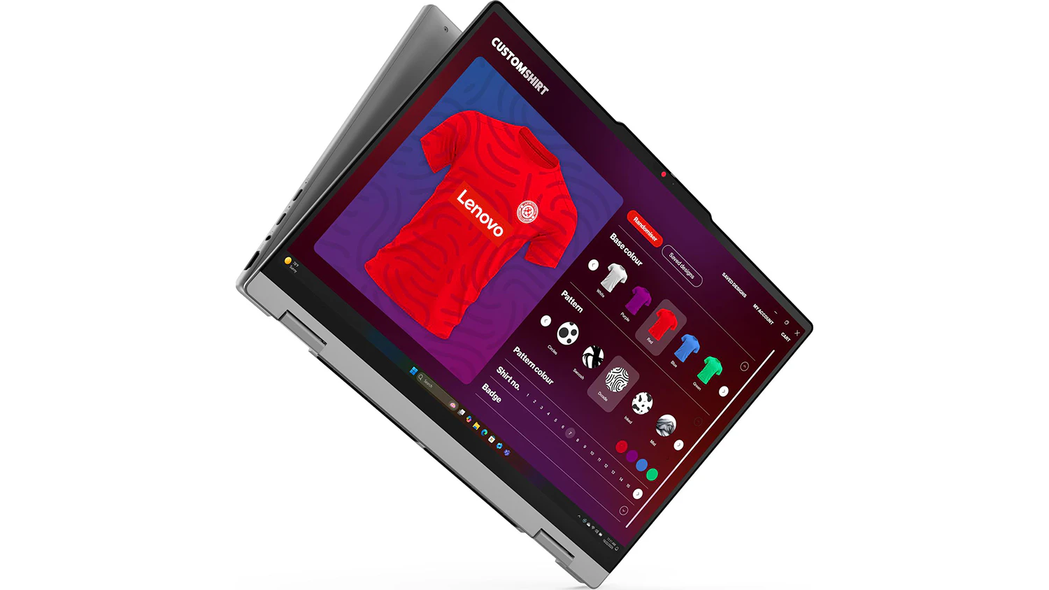 Lenovo v režime tabletu a pero