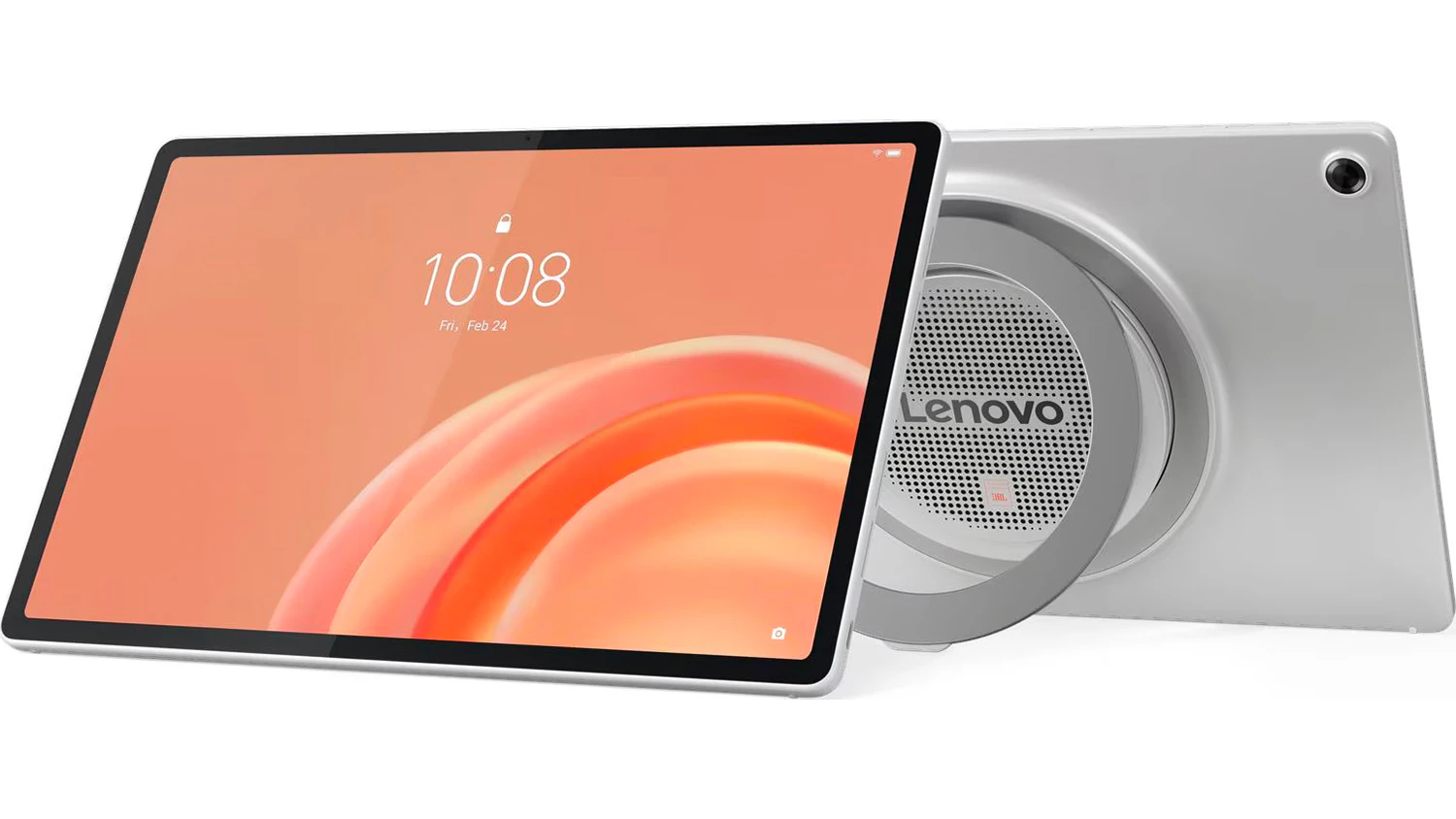 Tablet Lenovo Tab Plus Gen 2 12,1 8/128 GB Celestial White zepředu a zezadu