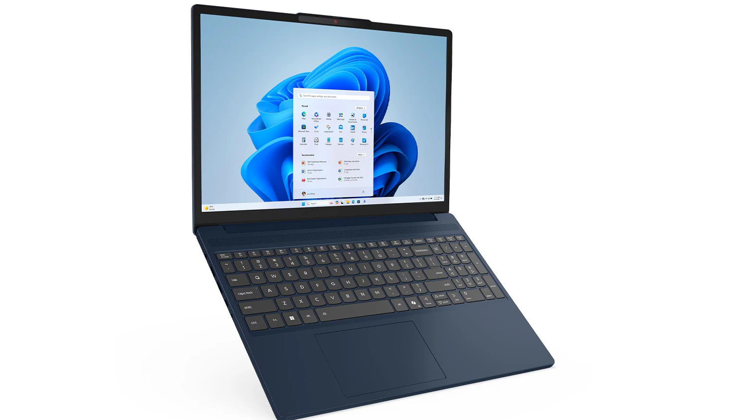 Notebook Lenovo IdeaPad Slim 3, rozevřený