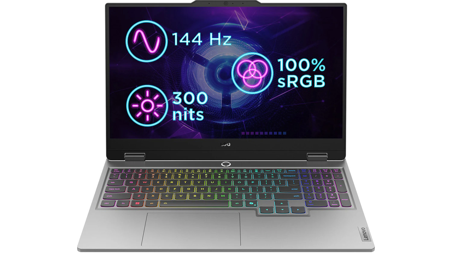 Notebook 15,6 Lenovo LOQ 15IRX10 (83JE01JPCK) šedý