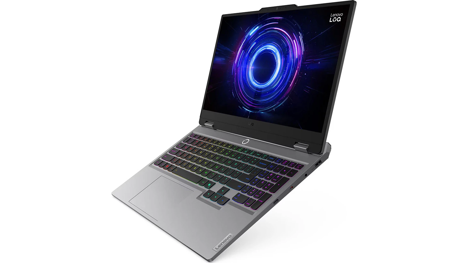Notebook Lenovo LOQ – pohled na displej