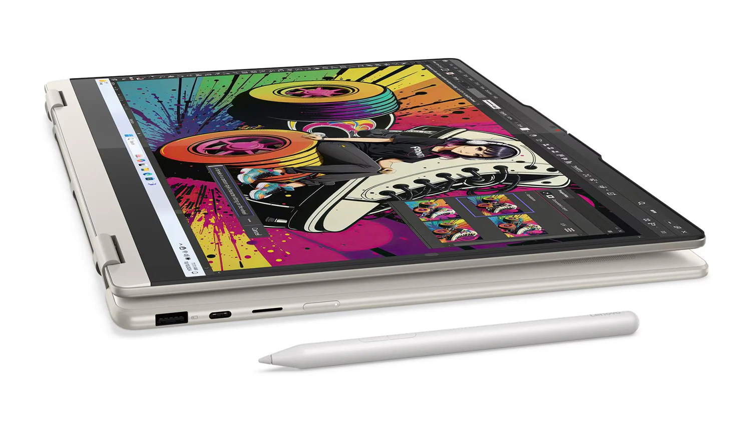 Notebook Lenovo Yoga 7 2-in1 jako tablet