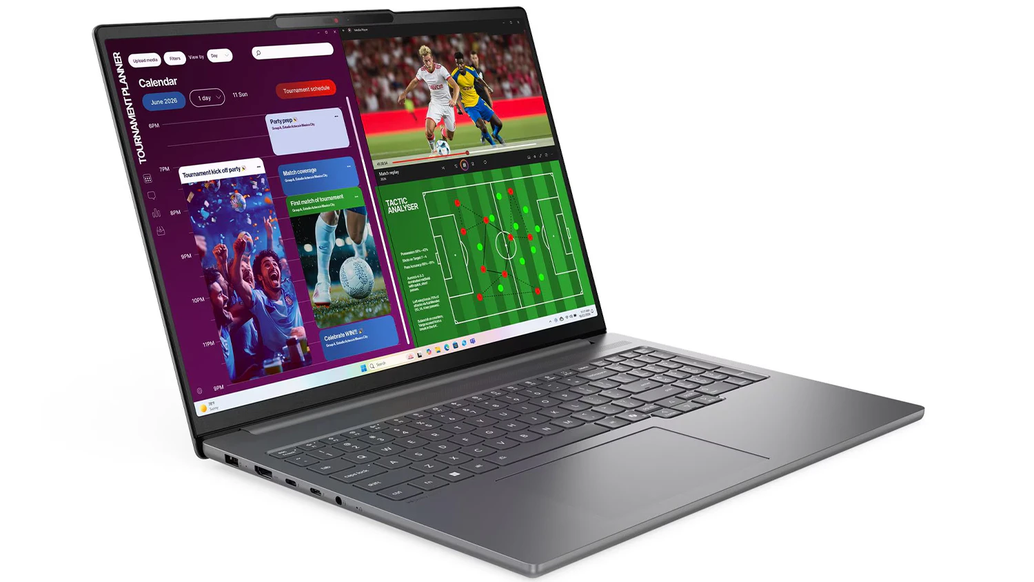 Notebook Lenovo IdeaPad Pro 5, pohled z boku