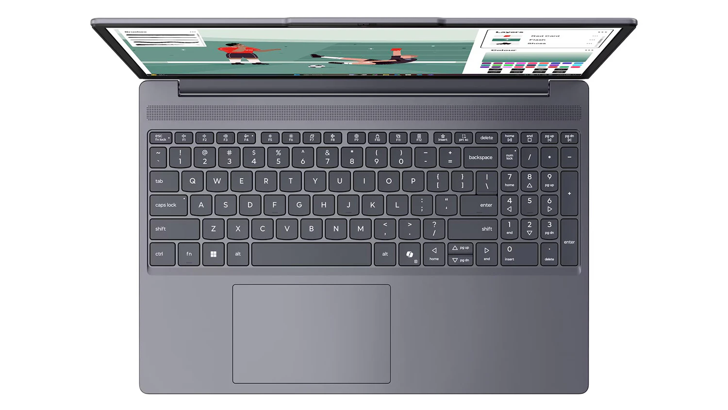 USB-C pro moderní propojení Notebook je nejen pracovitý, ale taky něco vydrží. Prošel si totiž vojenskými testy a získal certifikaci MIL-STD-810H. Samozřejmostí je i jeho vysoká konektivita. K dispozici budete mít USB-C, které dosahuje přenosové rychlosti až 5 Gb/s. Navíc ho využijete pro nabíjení notebooku nebo jako DisplayPort 1.2 pro připojení k monitoru. K tomu dostanete ještě dvojici USB-A portů, HDMI 1.4 a čtečku SD karet. Nechybí ani 3,5mm jack na sluchátka. K internetu se pohodlně připojíte přes nejmodernější Wi-Fi 7. Pro vaše bezdrátové periferie je připraveno Bluetooth 5.4.