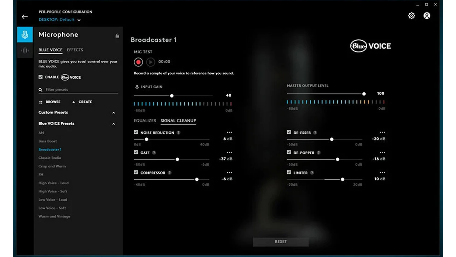 Software Blue VO!CE