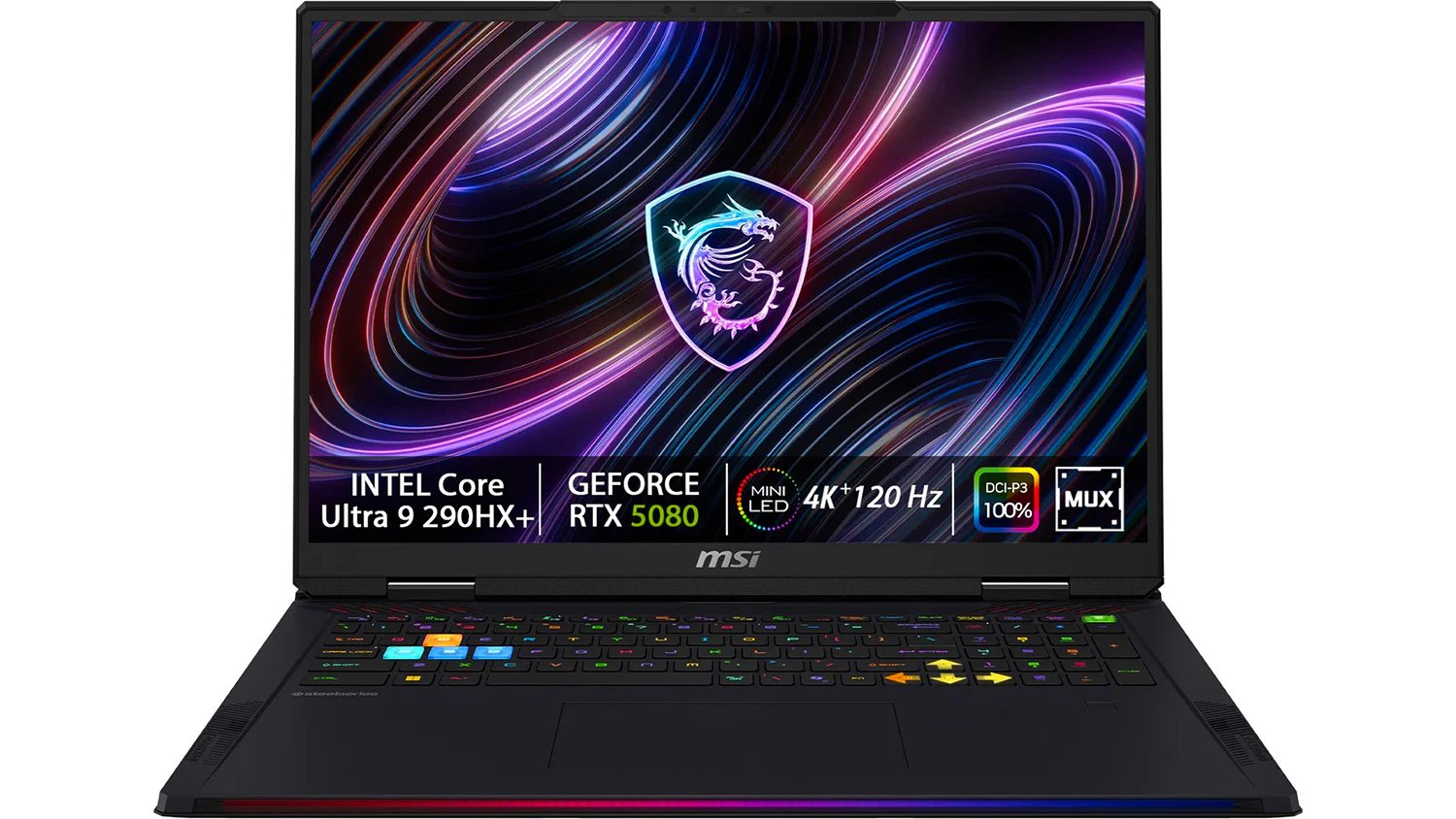 Herní notebook 18 MSI Raider 18 Max HX A2WI-1042CZ černý