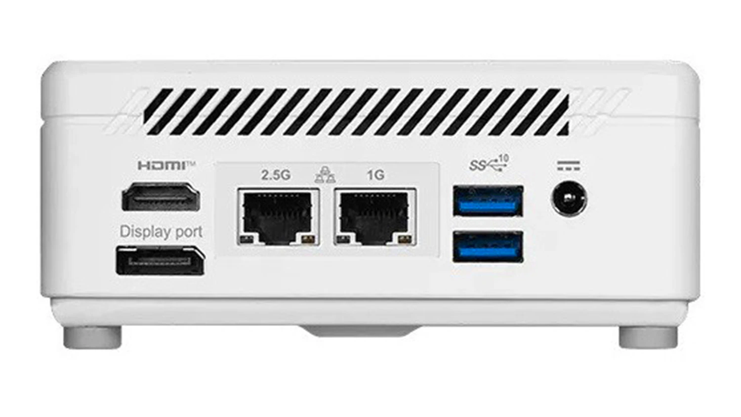 Stolní počítač MSI Cubi 5 – pohled zezadu