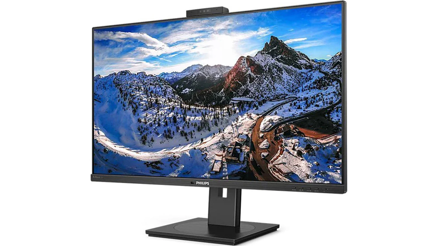 Monitor Philips 326P1H černý natočený bokem