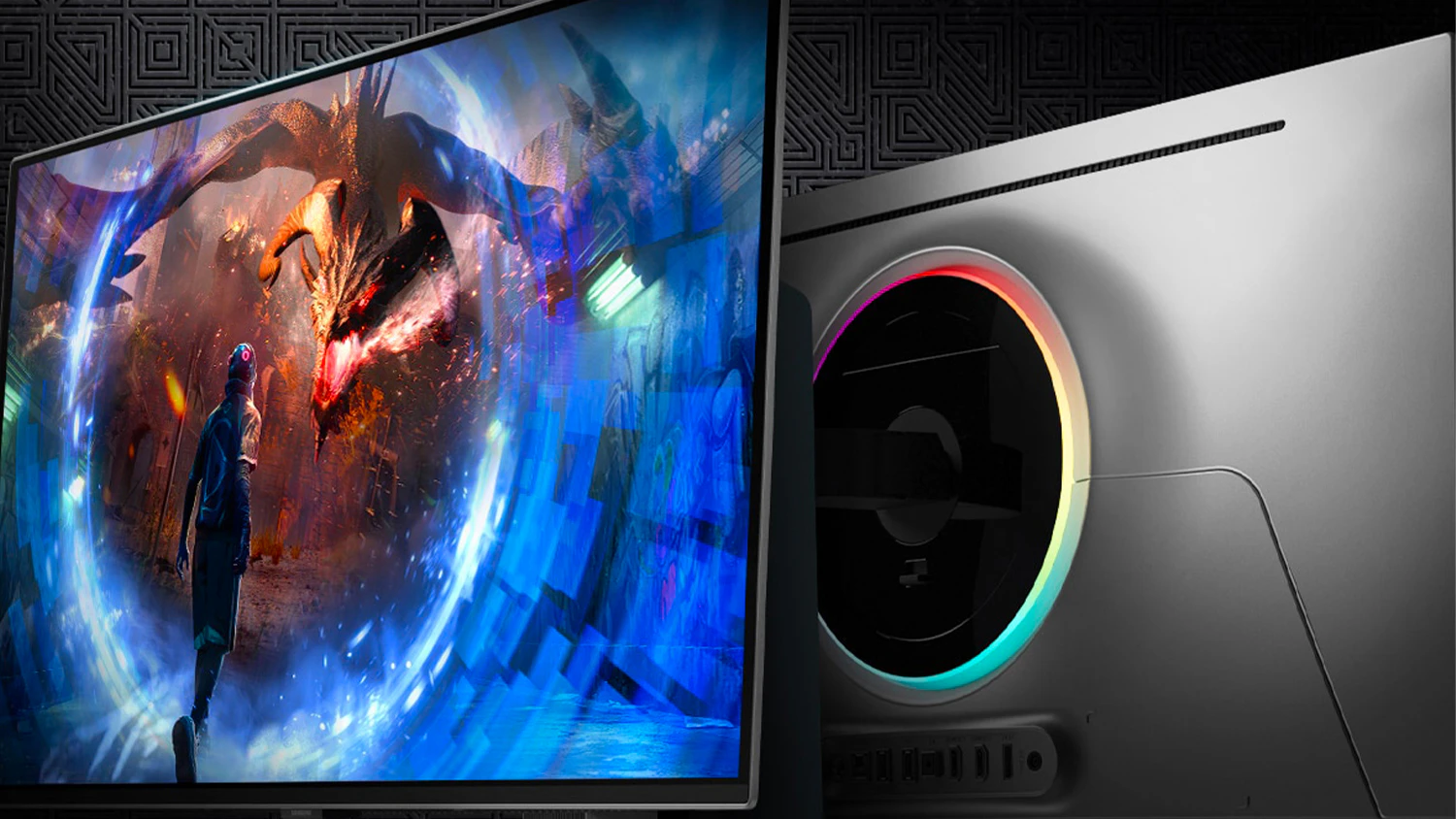 Dva monitory Samsung proti sobě