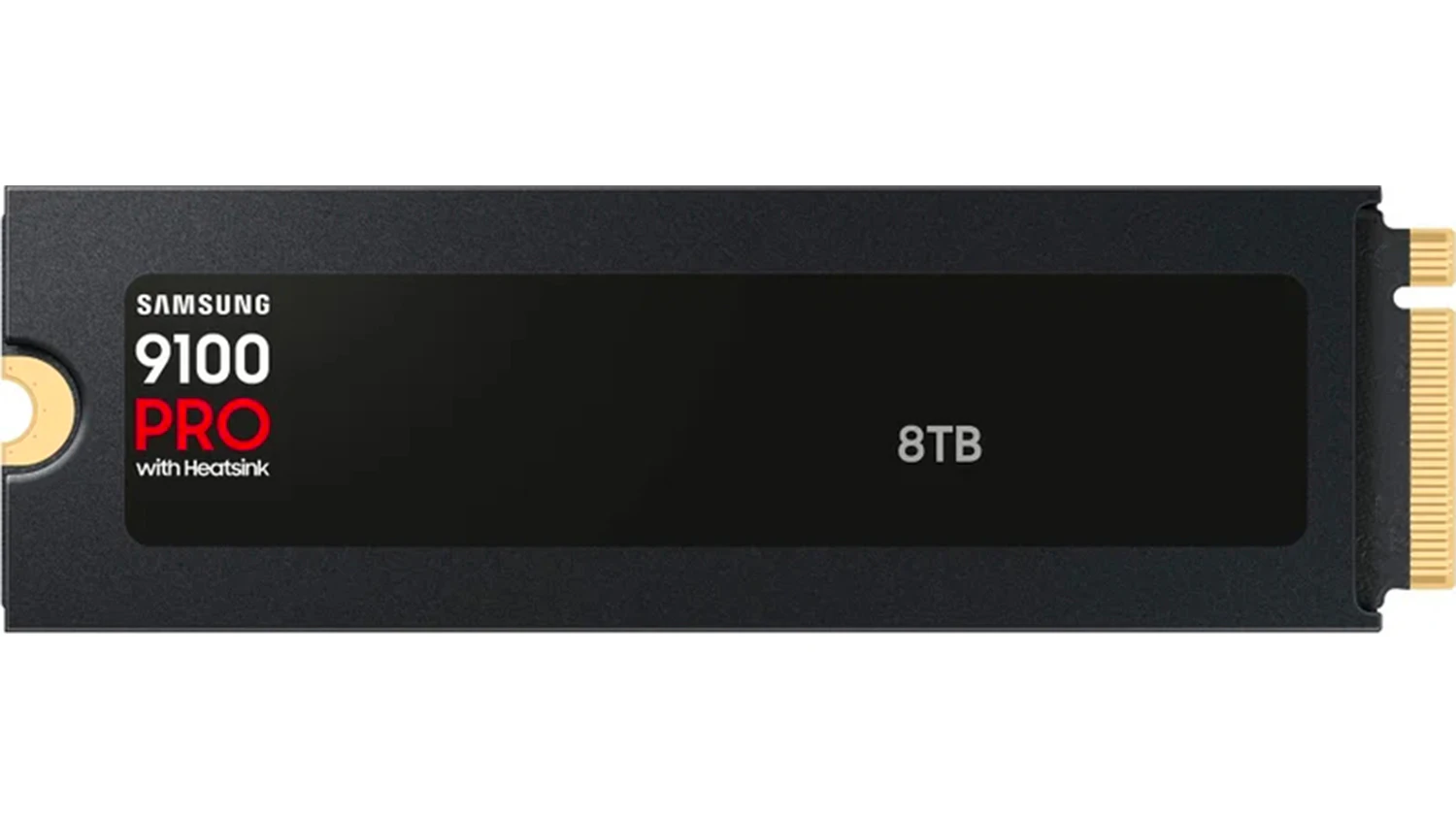 Datov&eacute; &uacute;loži&scaron;tě SSD Samsung &ndash; pohled zezadu
