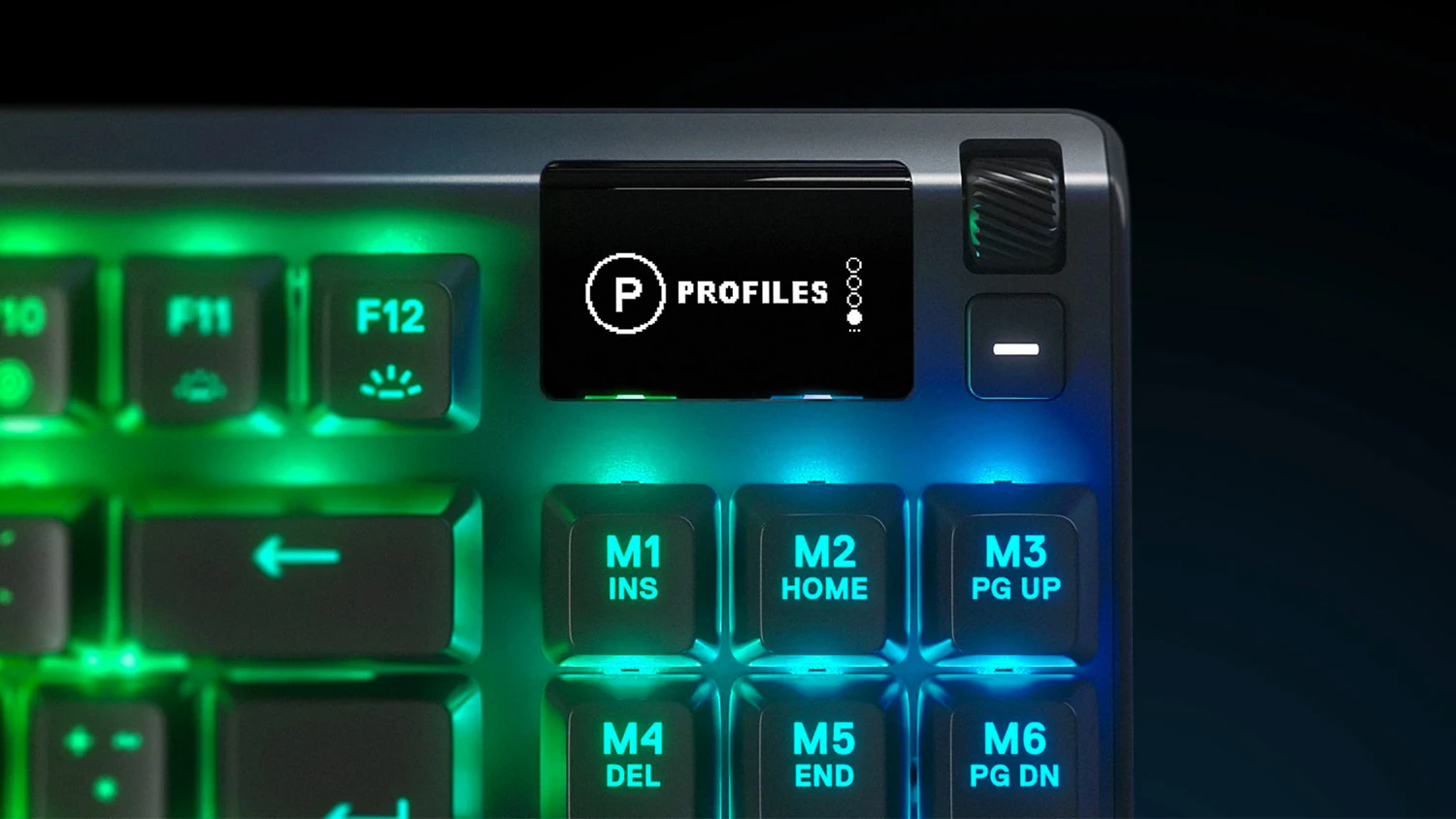 Displej hernej kl&aacute;vesnice SteelSeries Apex 7 TKL (Red Switch)