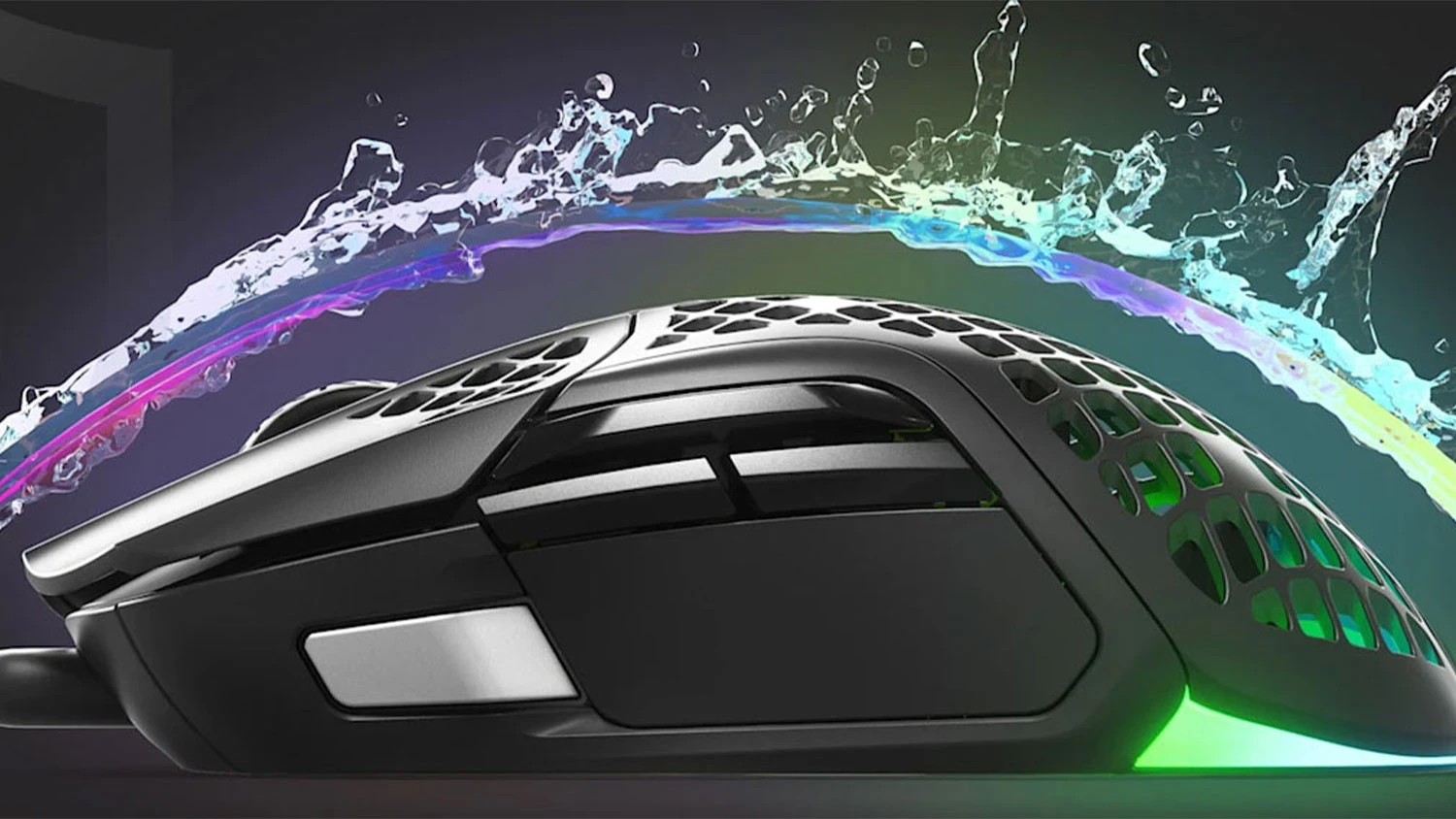 Herná myš SteelSeries Aerox 5 a vodoodolnosť