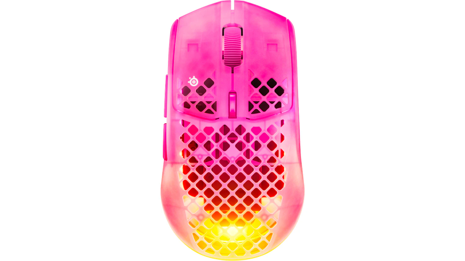 Bezdrôtová myš SteelSeries Aerox 3 Wireless Gen 2, Magenta Haze
