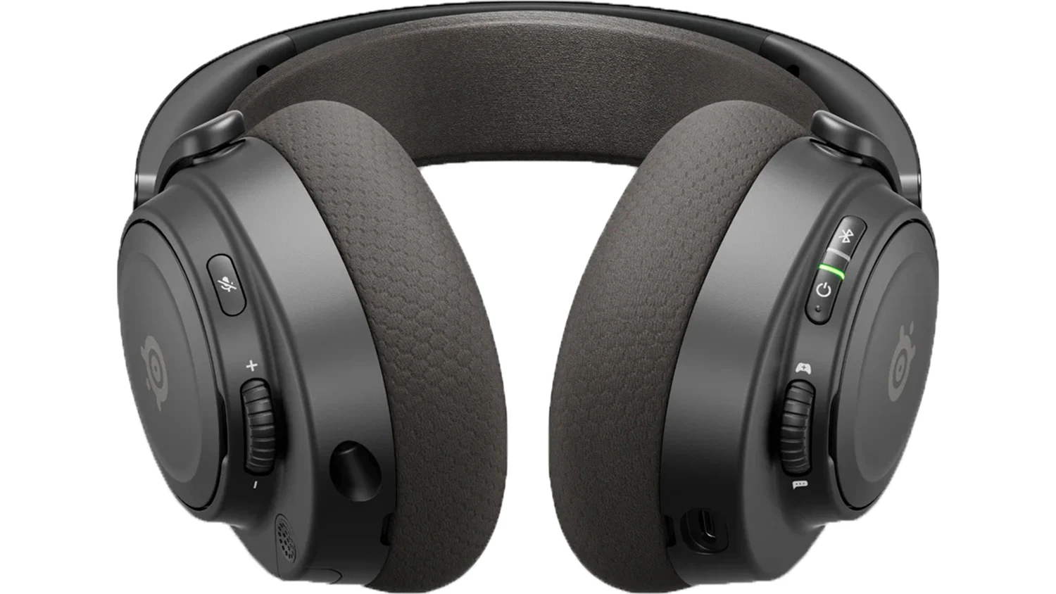 Slúchadlá cez hlavu SteelSeries – ovládacie prvky