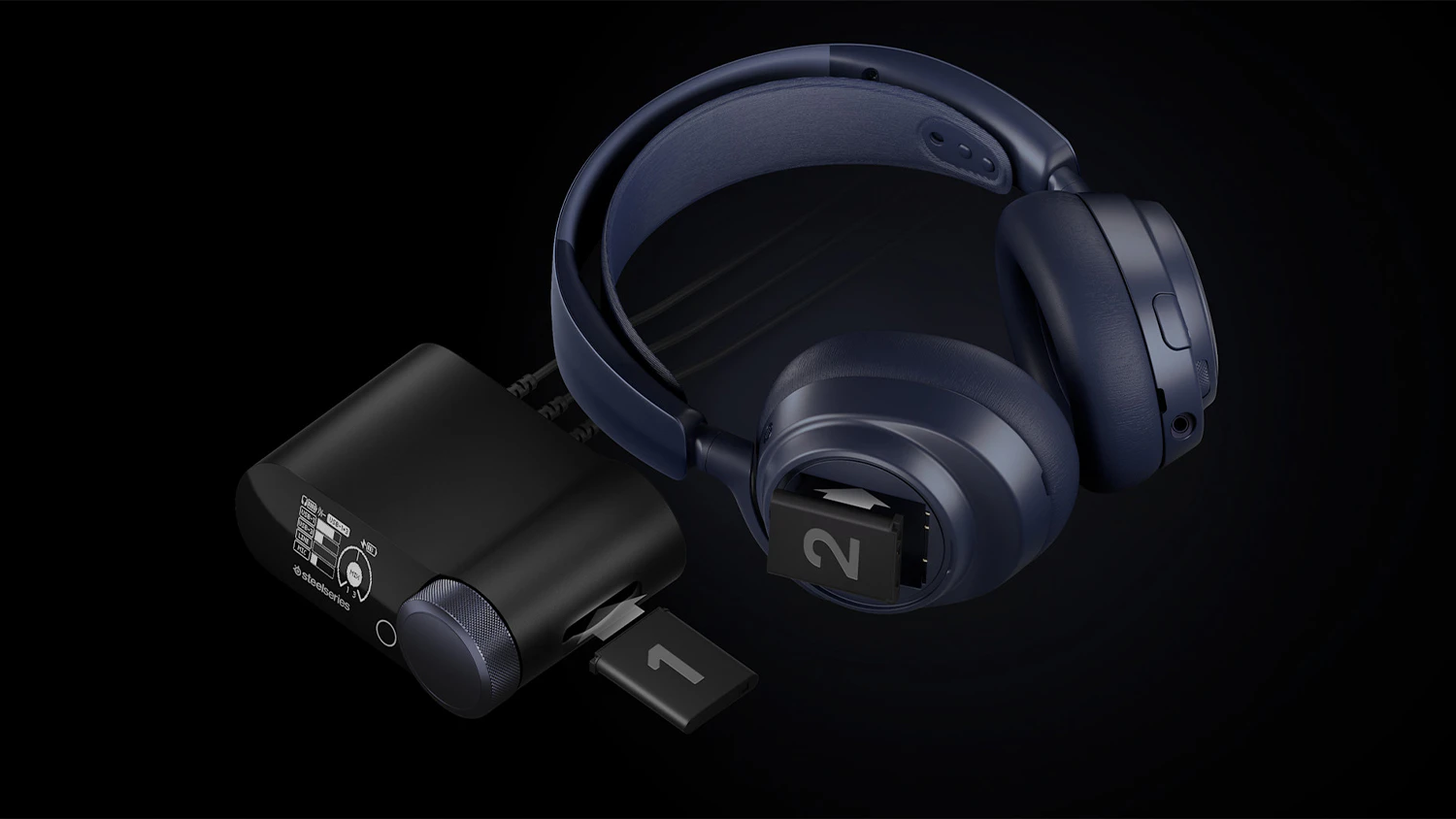 Výmena batérie slúchadiel SteelSeries Arctis Nova Pro Omni