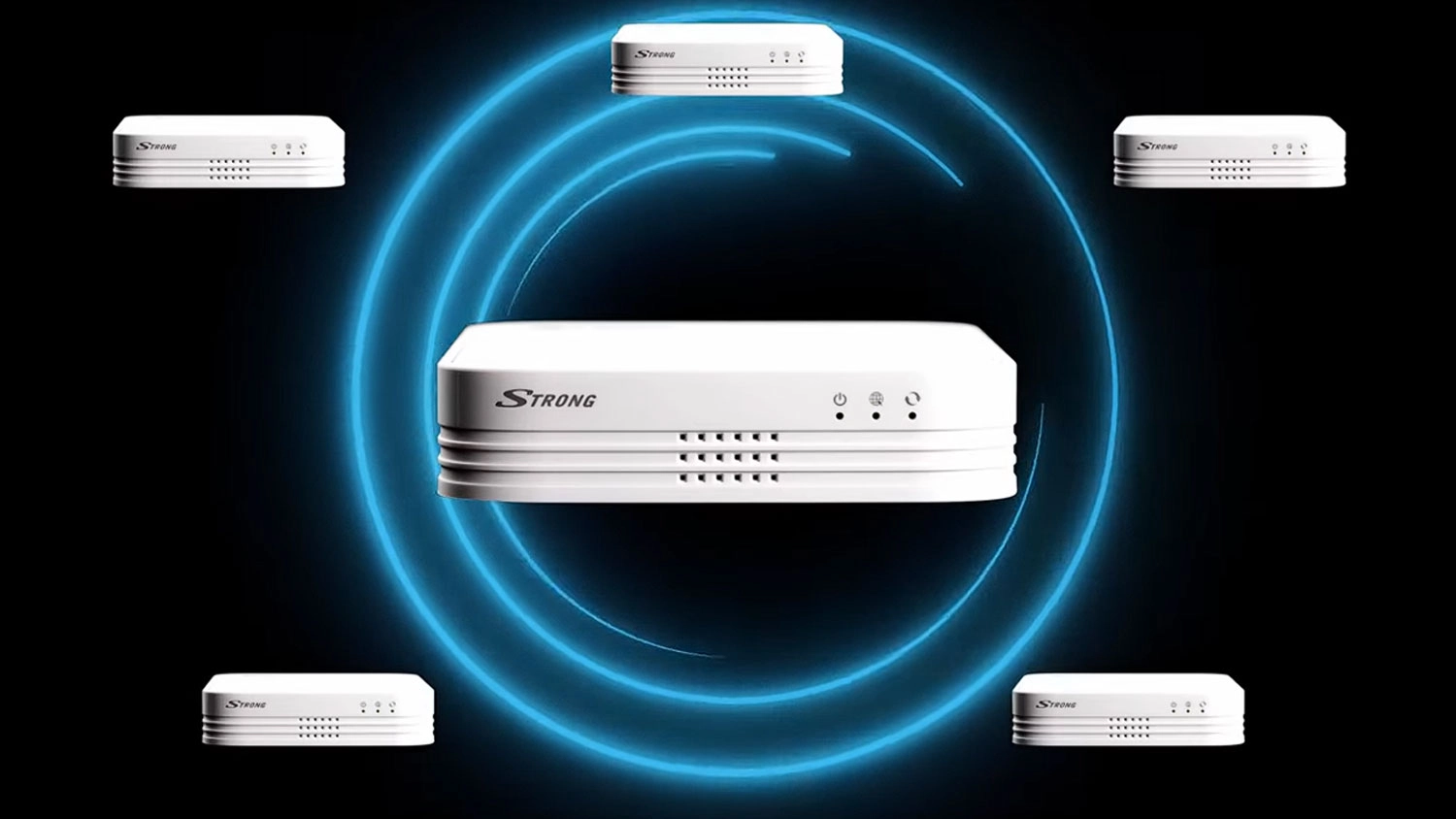 Mesh systém Strong ATRIA Wi-Fi Mesh Home Kit 1 200 zapojení více jednotek