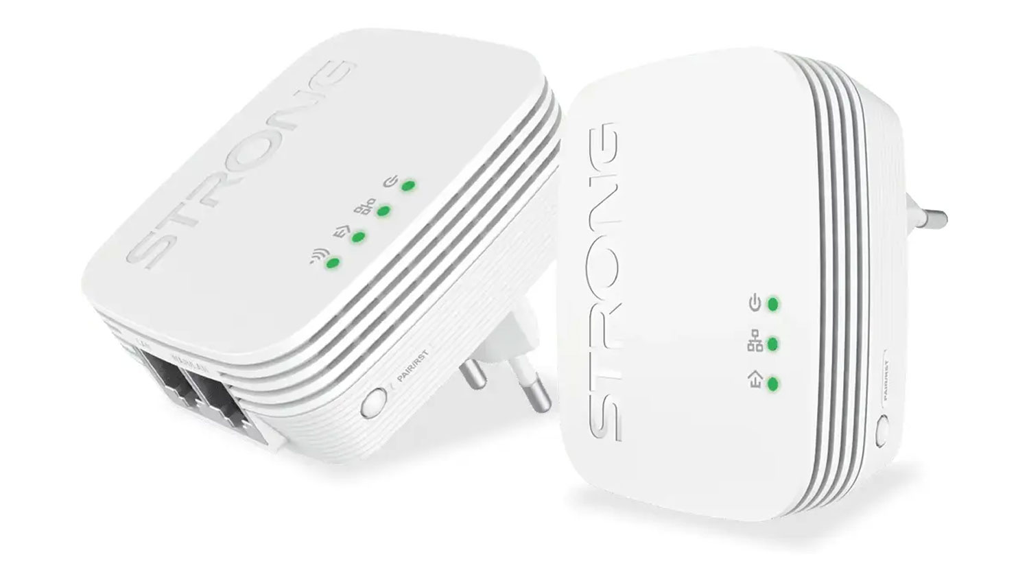 Powerline adaptér Strong Kit Powerline CPL 600 Wi-Fi Duo Mini