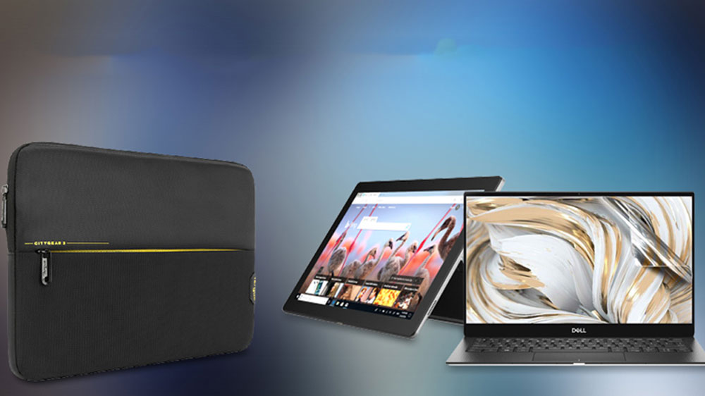 Targus CityGear 13,3, notebook a tablet na barevn&eacute;m pozad&iacute;_02