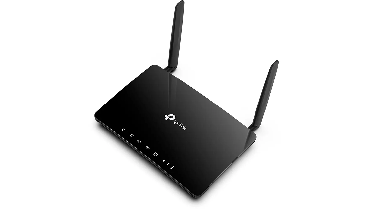 4G+ Router TP-Link Archer MR500 na b&iacute;l&eacute;m pozad&iacute; zobrazuj&iacute;c&iacute; celkov&yacute; design zař&iacute;zen&iacute;