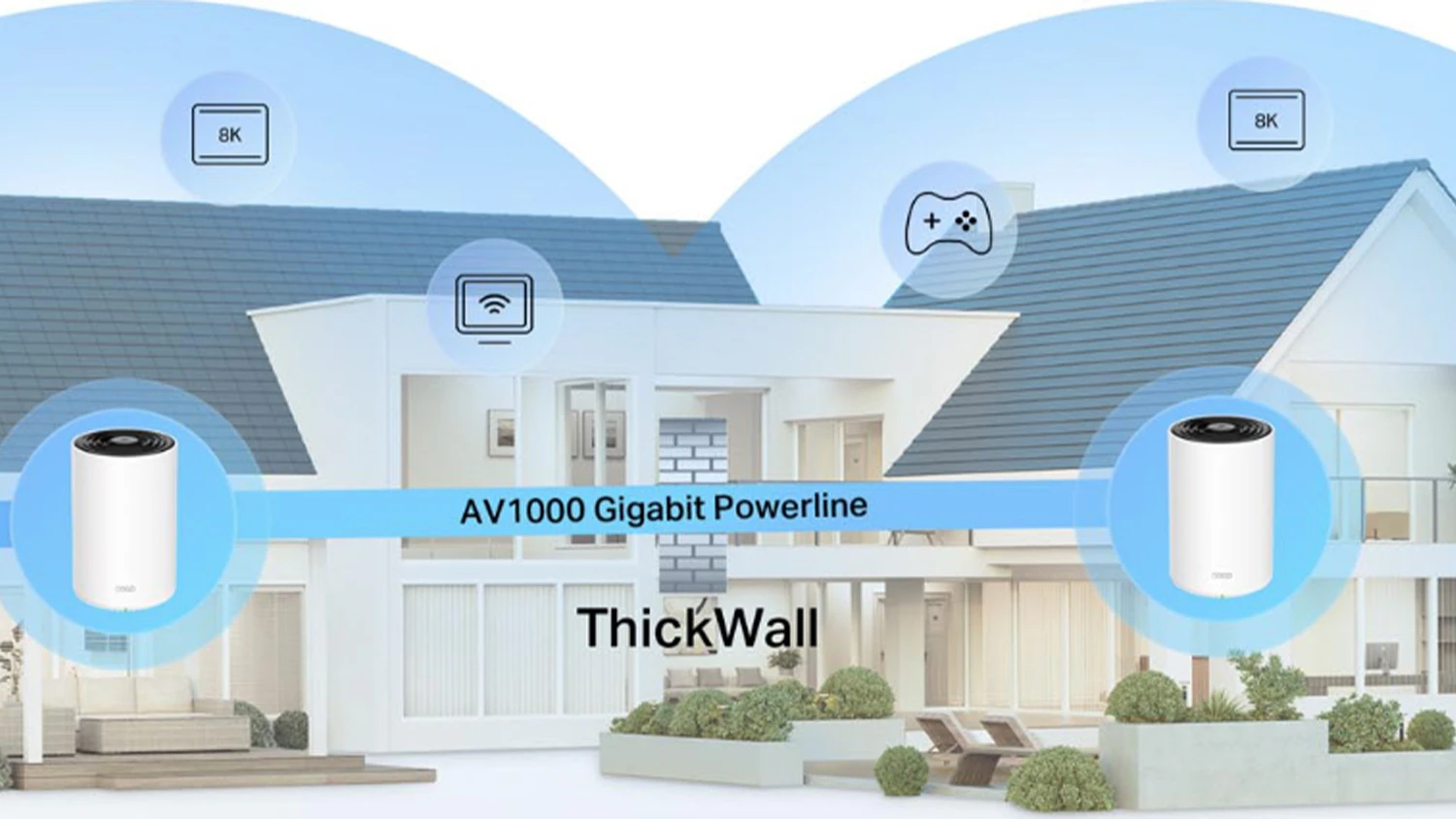 Vizualizace propojen&iacute; dvou jednotek TP-link Deco PX10