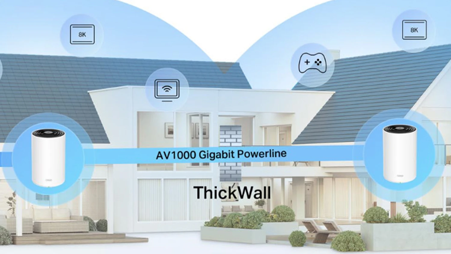 Vizualizace propojen&iacute; dvou jednotek TP-link Deco PX10