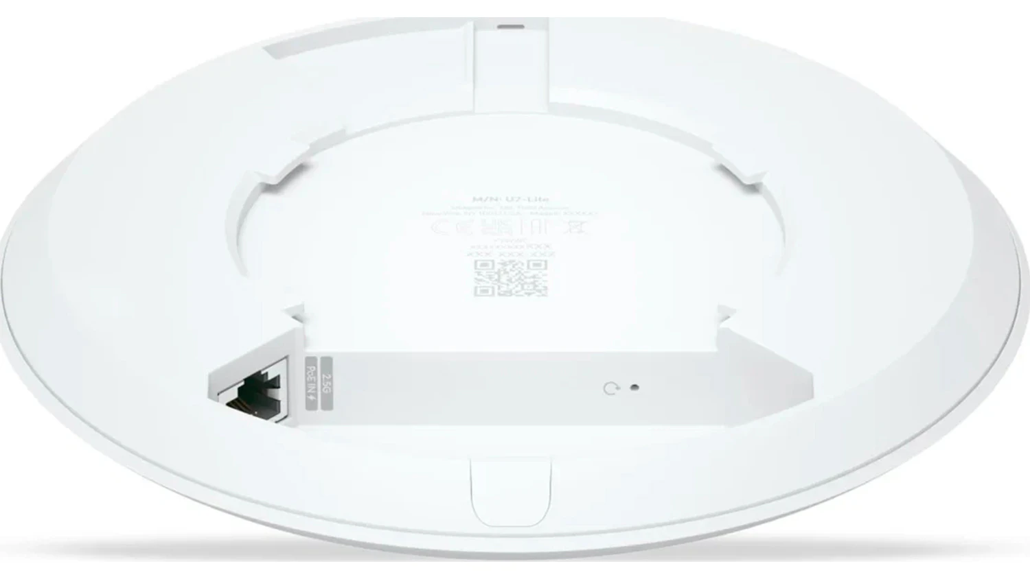 Zadn&aacute; strana Wi-Fi Access Pointu Ubiquiti UniFi U7-Lite