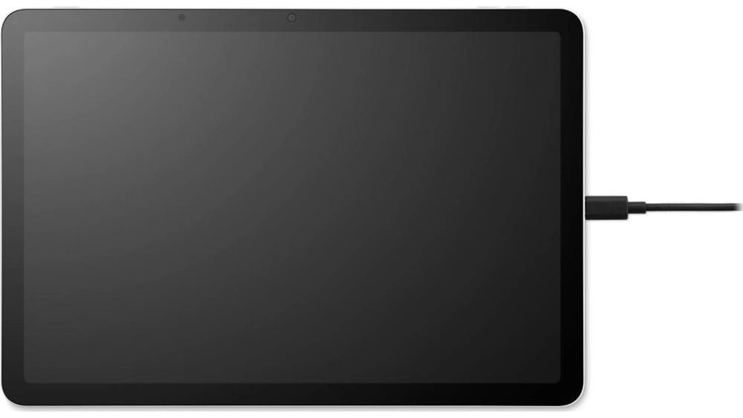 Grafický tablet Wacom připojený k nabíječce