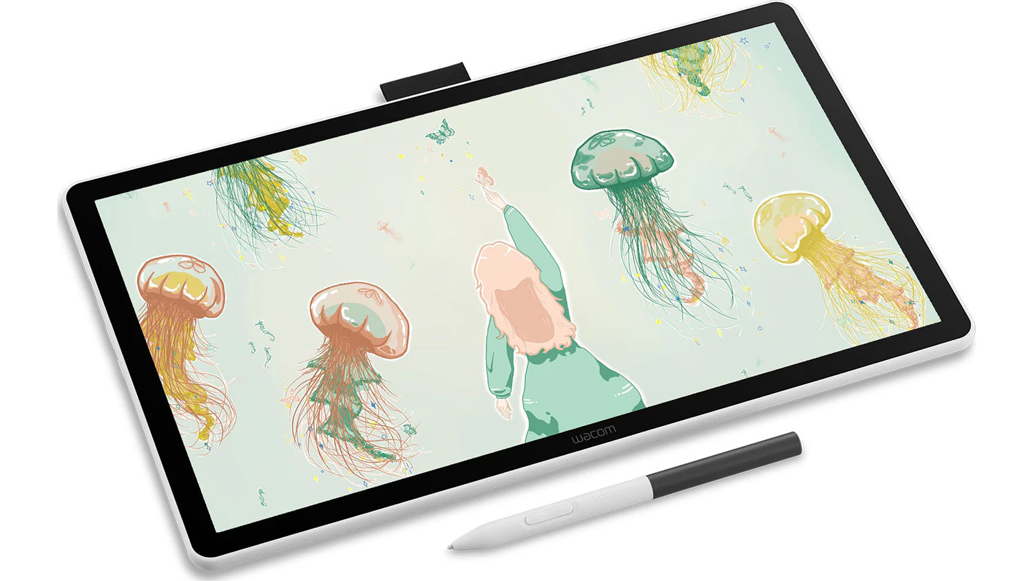 Grafick&yacute; tablet Wacom One 14 s perem