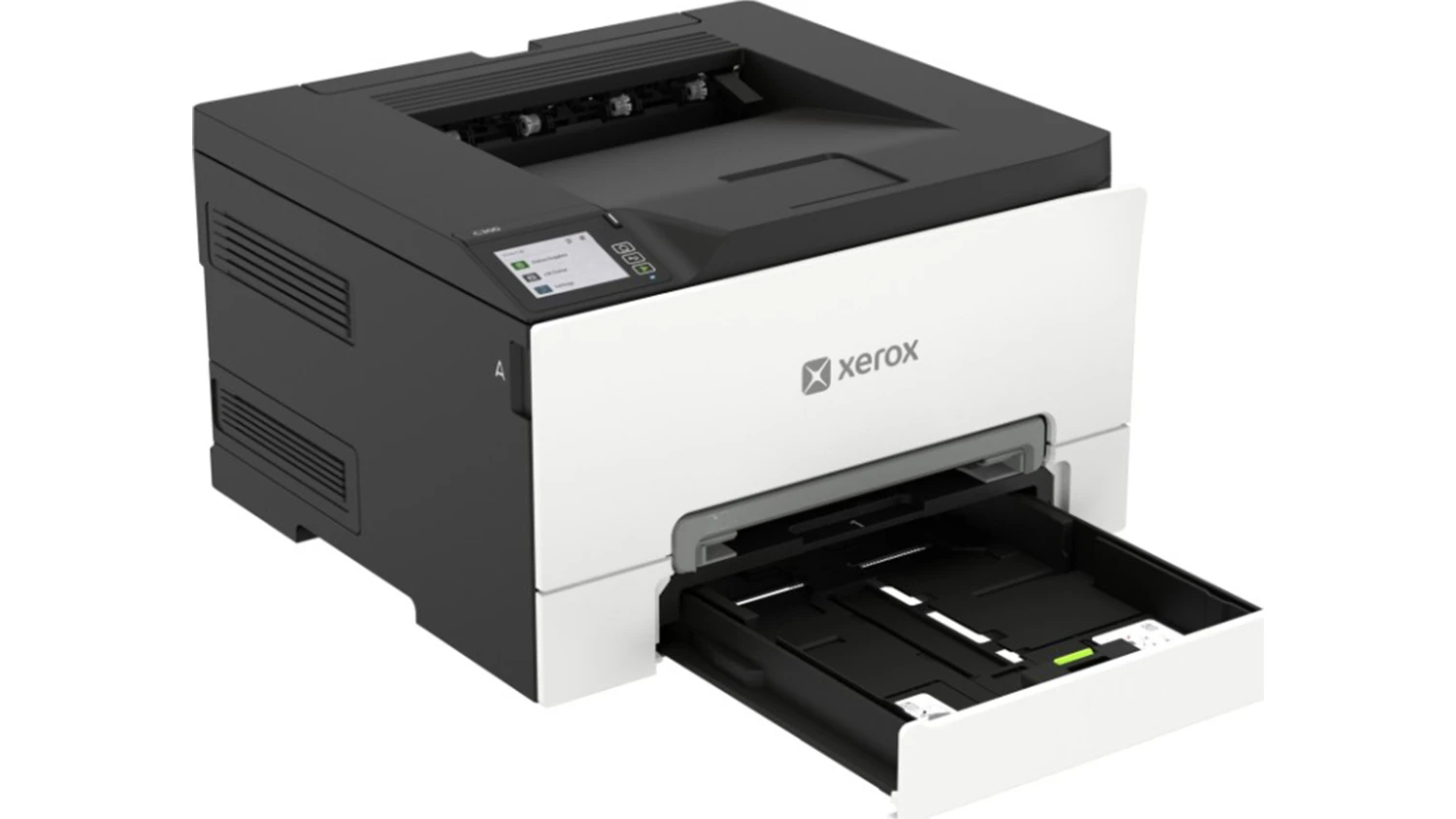Laserová tlačiareň Xerox – pohľad zboku