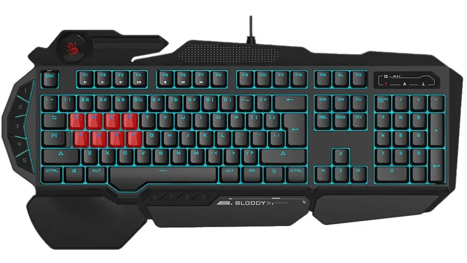 Hern&aacute; kl&aacute;vesnica A4Tech Bloody B318 CZ
